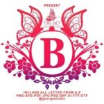 Butterfly Monogram Font - Featured Image