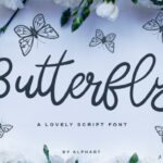 Butterfly Script Font - Featured Image