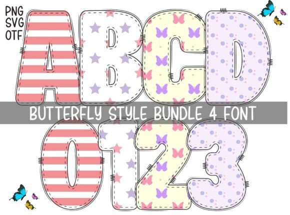 Butterfly Style Font - Featured Image
