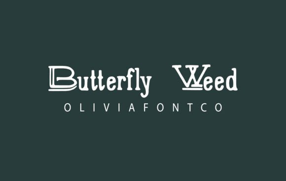 Butterfly Weed Font - Featured Image