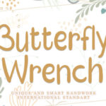 Butterfly Wrench Font - Featured Image