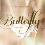 Butterfly  Font - Featured Image