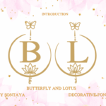 Butterfly and Lotus Font - Featured Image