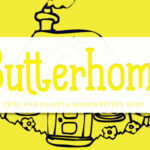 Butterhome Font - Featured Image