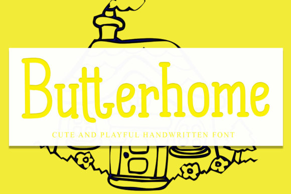 Butterhome Font - Featured Image