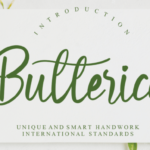 Butterice Font - Featured Image
