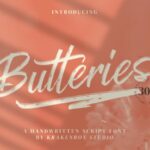 Butteries Font - Featured Image