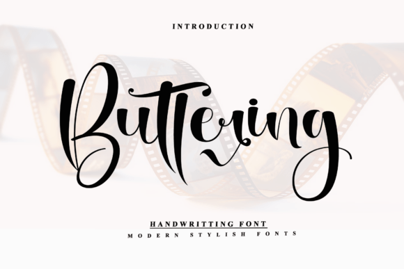 Buttering Font - Featured Image