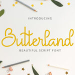 Butterland Font - Featured Image
