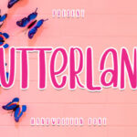 Butterland Font - Featured Image