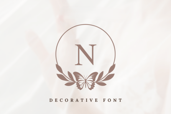 Butterleaf Monogram Font - Featured Image