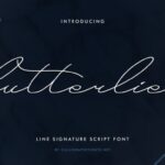 Butterlies Font - Featured Image