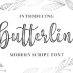 Butterline Font - Featured Image