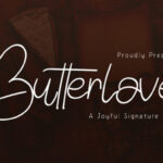 Butterlove Font - Featured Image