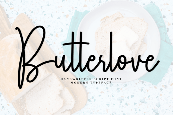 Butterlove Font - Featured Image