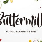Buttermilk Font - Featured Image