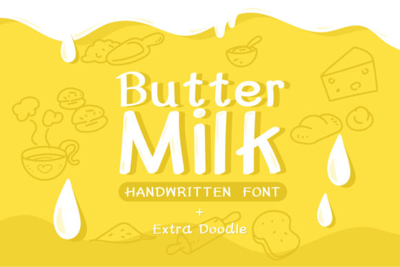 Buttermilk Font - Featured Image