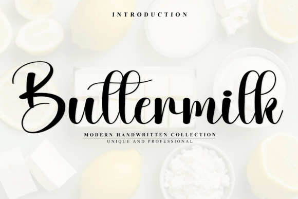 Buttermilk Font - Featured Image