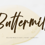 Buttermilk Font - Featured Image