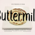 Buttermilk Font - Featured Image