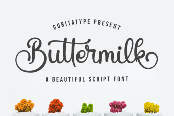 Buttermilk Font - Featured Image