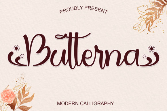 Butterna Font - Featured Image