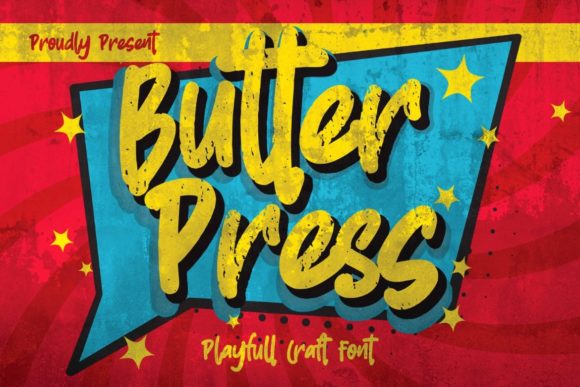 Butterpress Font - Featured Image