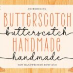 Butterscotch Handmade Duo Font - Featured Image