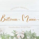 Butterun Minnie Font - Featured Image
