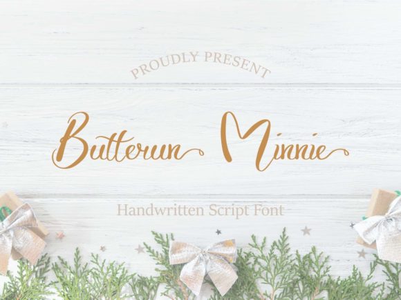 Butterun Minnie Font - Featured Image