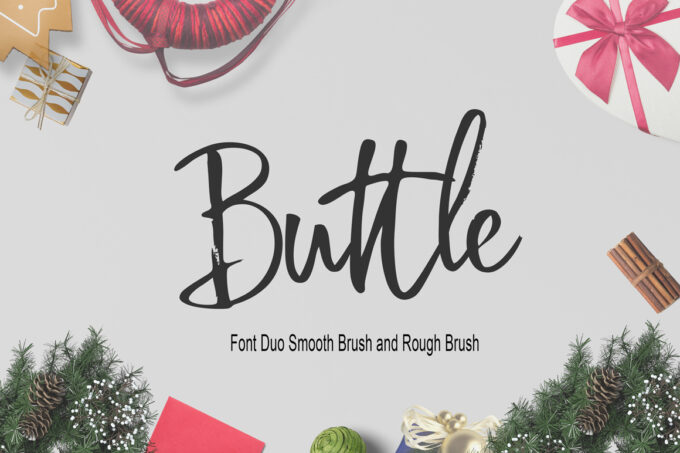 Buttle Font Duo Font - Featured Image