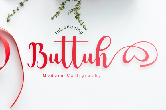Buttuh Font - Featured Image