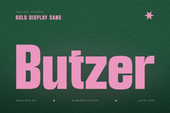 Butzer Font - Featured Image