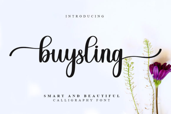 Buysling Font - Featured Image