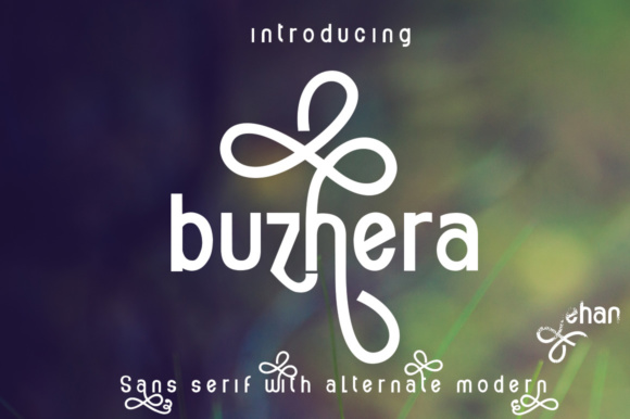 Buzhera Font - Featured Image