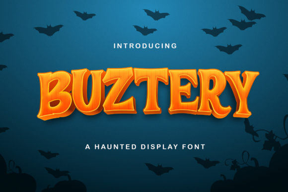 Buztery Font - Featured Image