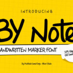 By Note Font - Featured Image