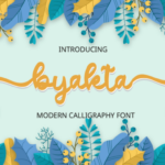 Byakta Font - Featured Image