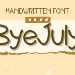 Byejuly Font - Featured Image