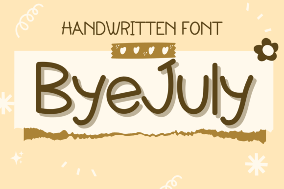 Byejuly Font - Featured Image