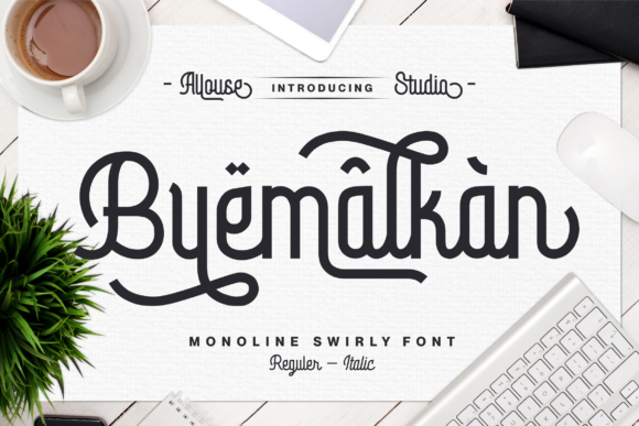 Byemalkan Font - Featured Image