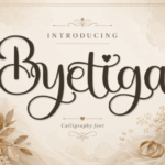 Byetiga Font - Featured Image