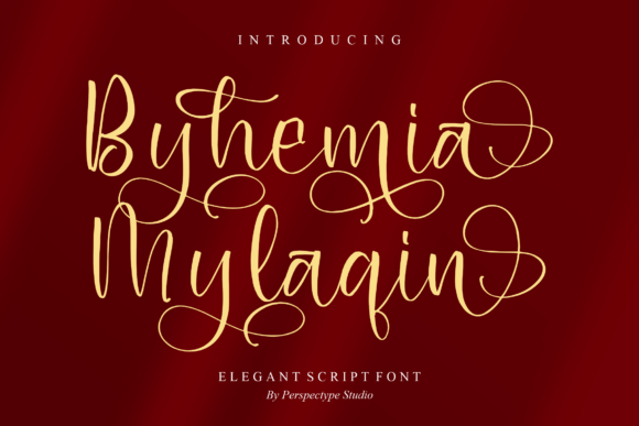 Byhemia Mylaqin Font - Featured Image