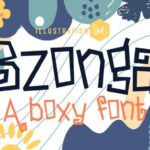 Bzonga Font - Featured Image