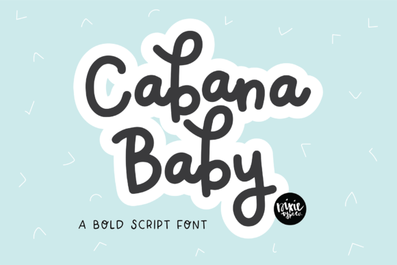 Cabana Baby Font - Featured Image
