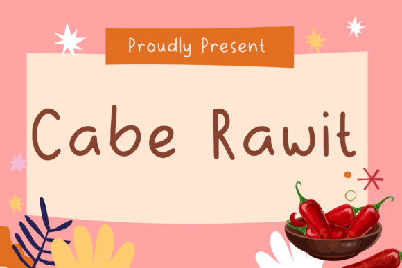 Cabe Rawit Font - Featured Image