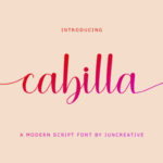 Cabilla Font - Featured Image