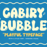 Cabiry Bubble Font - Featured Image