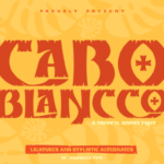 Cabo Blancco Font - Featured Image