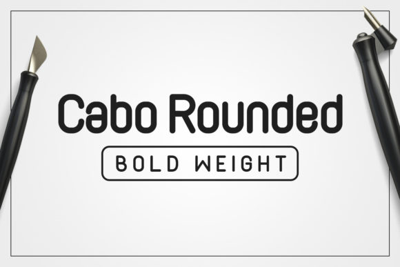 Cabo Rounded Bold Font - Featured Image